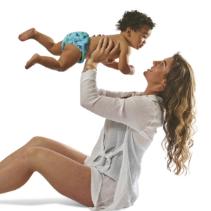 חיתול ים - דינו בתכלת