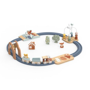 מסלול רכבת מעץ