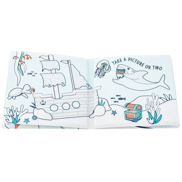 ⁦ספר פעילות לאמבטיה  - כרישים⁩ – תמונה ⁦3⁩