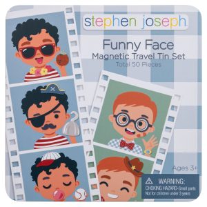 קופסת משחק מגנטי - פרצופים מצחיקים בנים