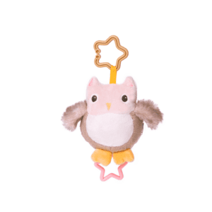 ינשוף מוזיקלי לתינוק - ורוד