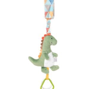 רעשן תלייה לתינוק דינו- ירוק