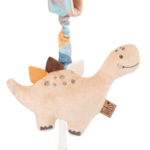 רעשן תלייה לתינוק דינו- בז'